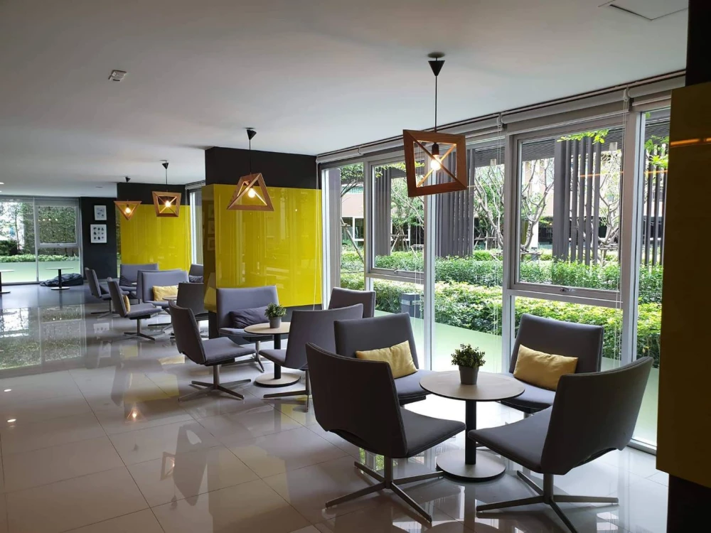 For rent!! D Condo Campus Rangsit Phase 1, 8th floor, Building D, swimming pool view, beautiful room, good location, hurry to book now!!
