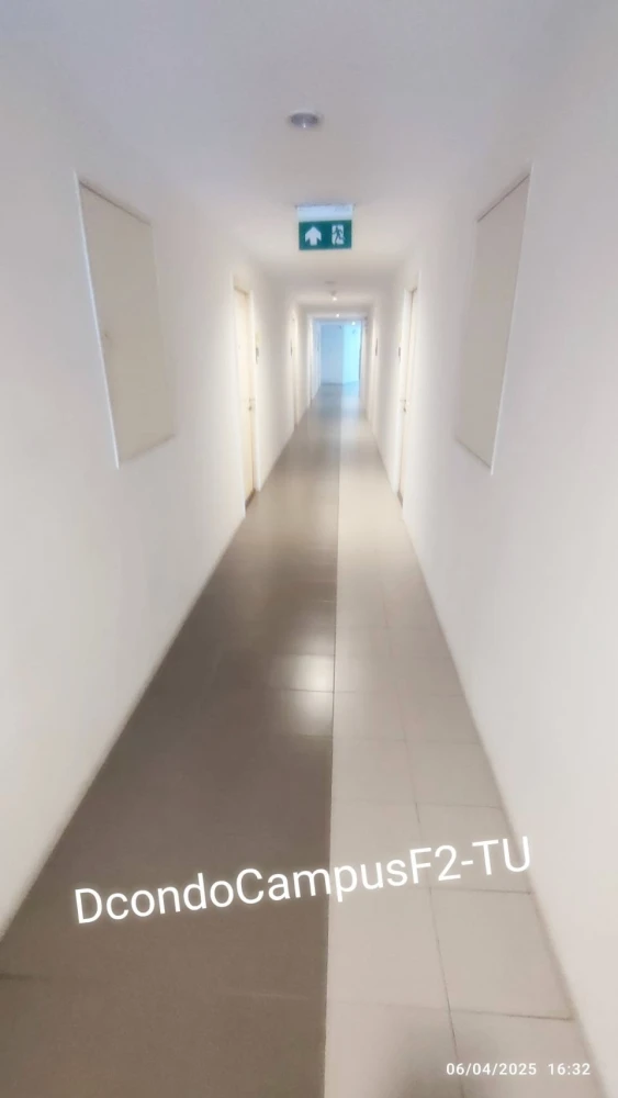 For rent!! D Condo Campus Rangsit Phase 2, 6th floor, Building A, very beautiful room, fully furnished, ready to move in, don't miss it!!