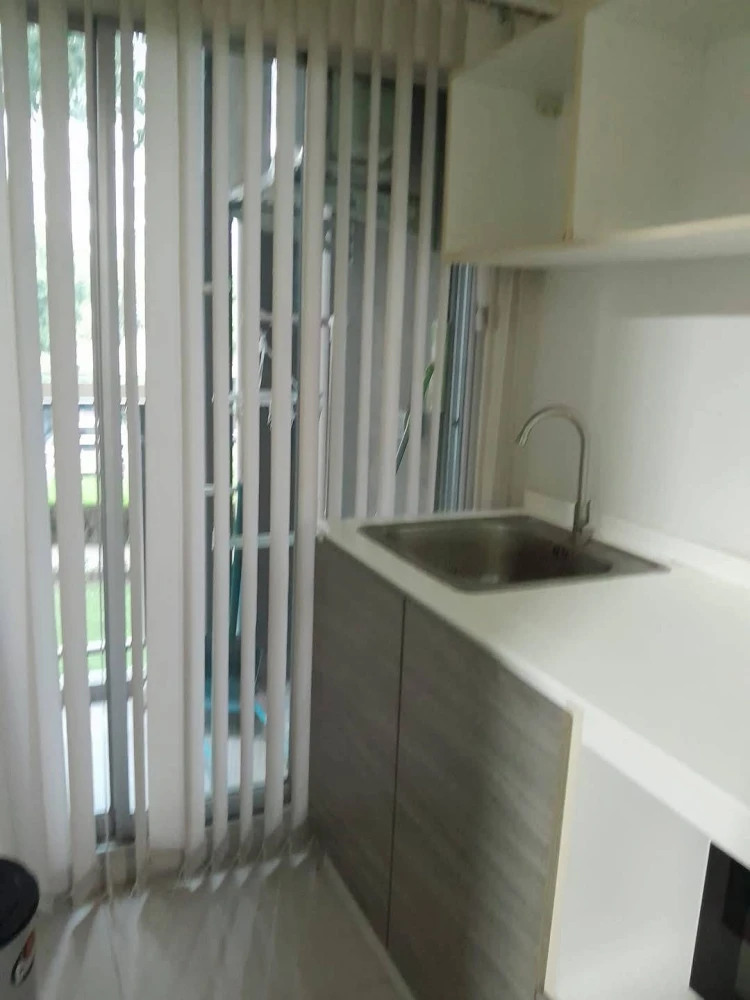 For rent!! D Condo Campus Rangsit Phase 2, Room No. 27, 2nd floor, Building A, fully furnished, ready to move in, hurry up and reserve now!!