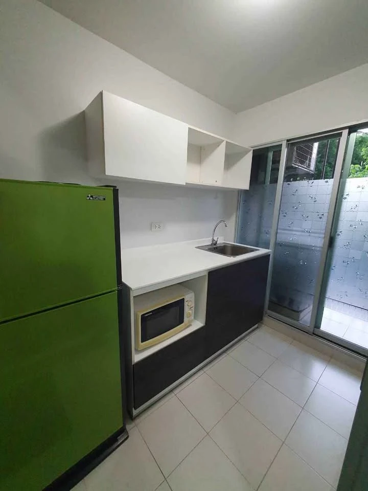 For rent, D Condo Campus Resort Ratchaphruek-Charan 13, peaceful resort atmosphere, ready to move in, reasonable price, book now!