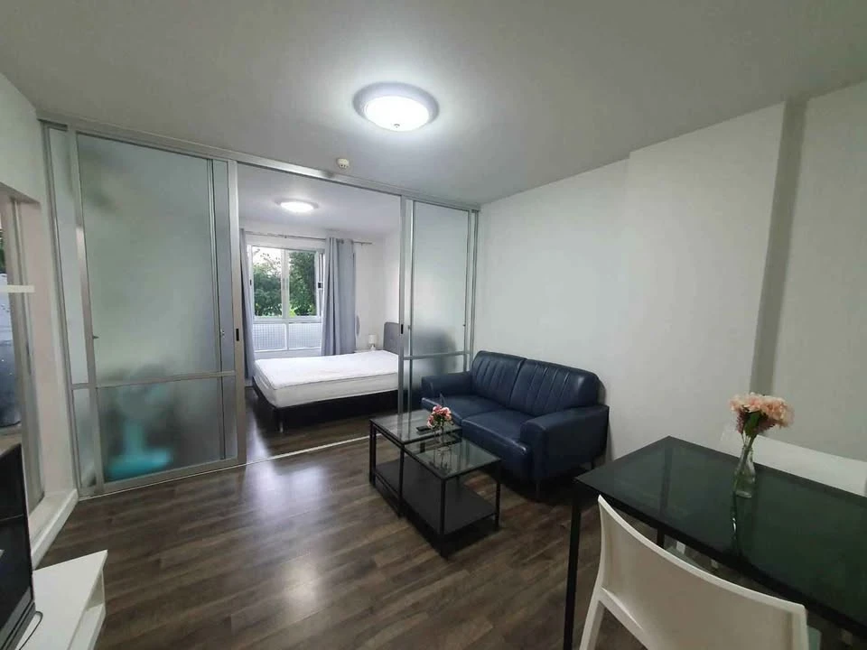 For rent, D Condo Campus Resort Ratchaphruek-Charan 13, peaceful resort atmosphere, ready to move in, reasonable price, book now!