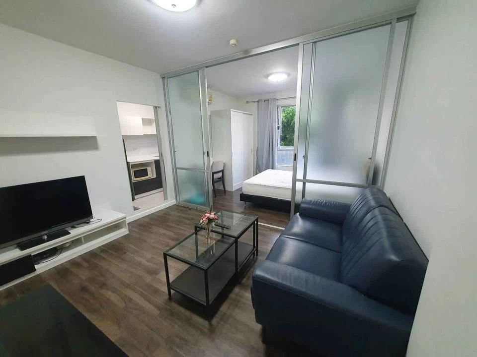 For rent, D Condo Campus Resort Ratchaphruek-Charan 13, peaceful resort atmosphere, ready to move in, reasonable price, book now!