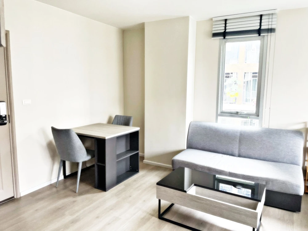 For rent!! D Condo Campus Dome Rangsit, Phase 3, 6th floor, Building B, beautiful room, fully furnished, ready to move in. Reserve now!!