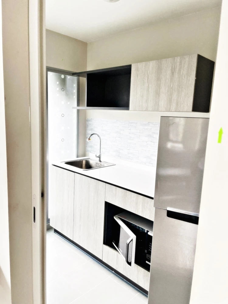 For rent!! D Condo Campus Dome Rangsit, Phase 3, 6th floor, Building B, beautiful room, fully furnished, ready to move in. Reserve now!!