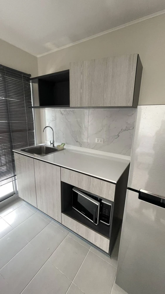 For rent!! D Condo Campus Dome Rangsit Phase 3, 8th floor, Building A, corner unit, fully furnished, ready to move in! Don't miss out!!