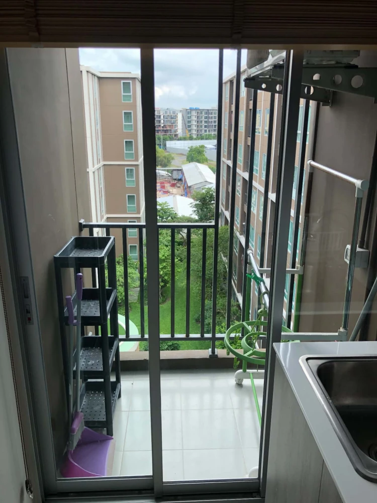 For rent D Condo Campus Dome Rangsit Phase 3 Pool View Fully furnished and electrical appliances Ready to go. Urgent.