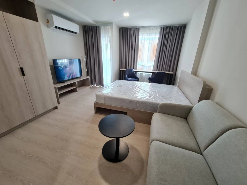 For rent: D Condo Hype Rangsit, 4th floor, fully furnished room, nice to live in, just bring your bag, hurry!