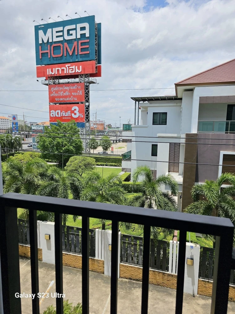 For rent: D Condo Hype Rangsit, 6th floor, fully furnished room, move in with your bags immediately. Book now, don't miss out.