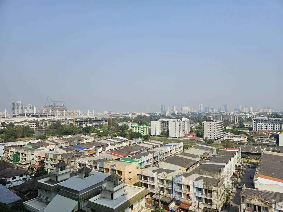 For rent, Deo Mobi Sukhumvit East Point, spacious room, comfortable, high floor, open view, airy, book now before you miss out!!