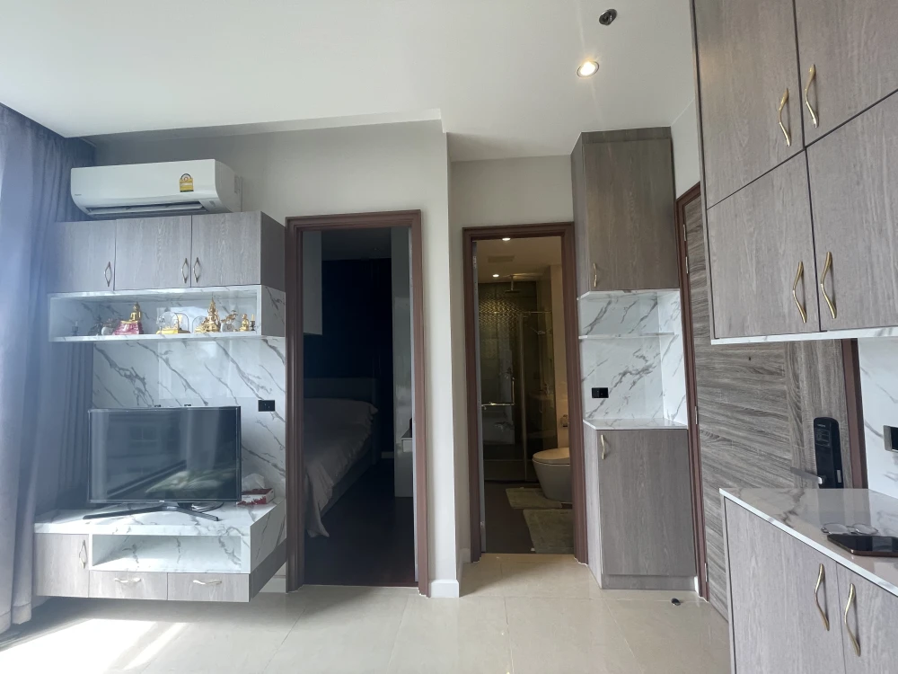 Urgent for rent !! Condo Mayfair Place Sukhumvit 50, fully built-in, good location, do not miss!!
