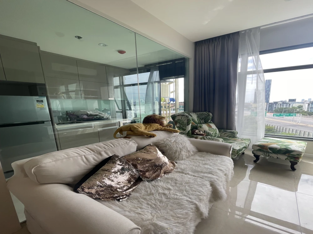 Urgent for rent !! Condo Mayfair Place Sukhumvit 50, fully built-in, good location, do not miss!!