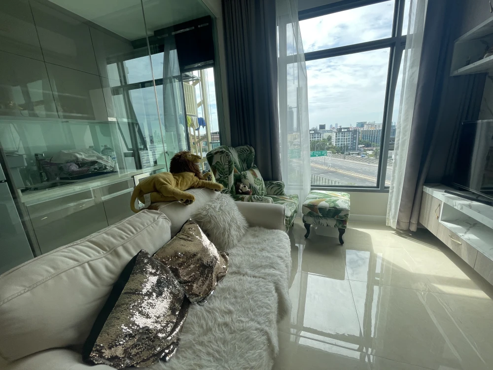 Urgent for rent !! Condo Mayfair Place Sukhumvit 50, fully built-in, good location, do not miss!!