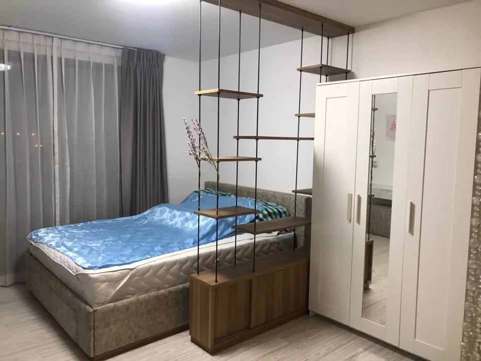 For rent: Nawa Living Nawamin 75, studio room, Building A, fully furnished. Hurry, it'll be gone soon.