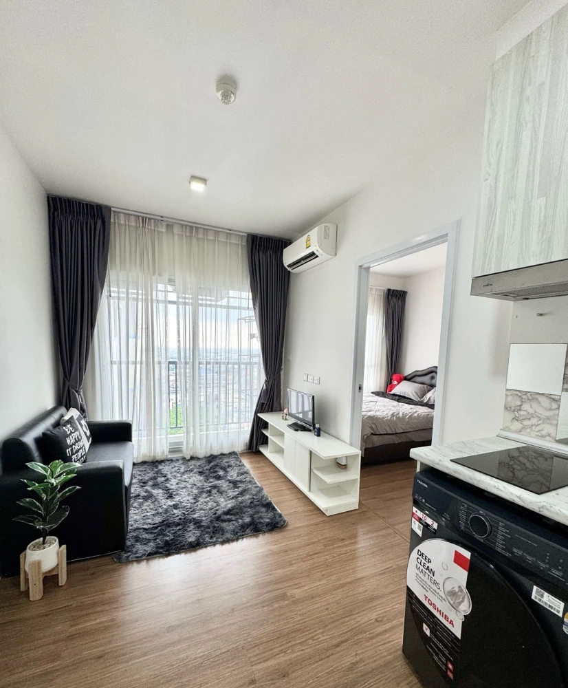 For rent: Notting Hill Sukhumvit - Phraeksa, ready to move in, high floor, city view, fully furnished, hurry and book now before you miss out!!