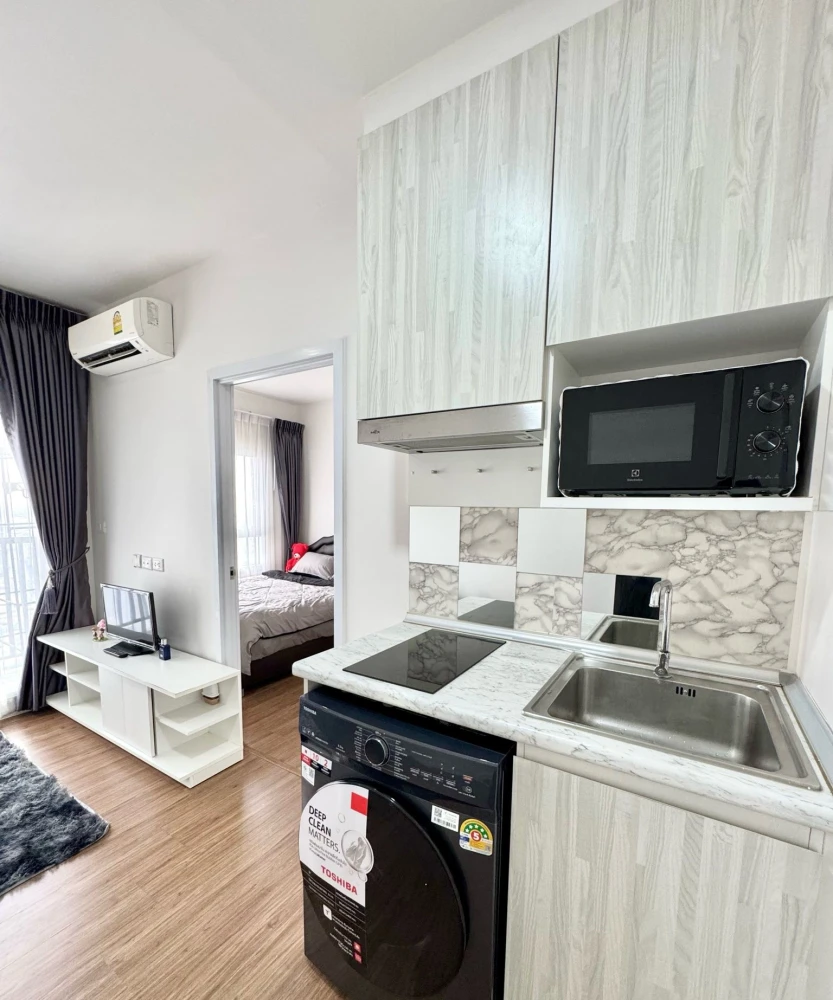 For rent: Notting Hill Sukhumvit - Phraeksa, ready to move in, high floor, city view, fully furnished, hurry and book now before you miss out!!