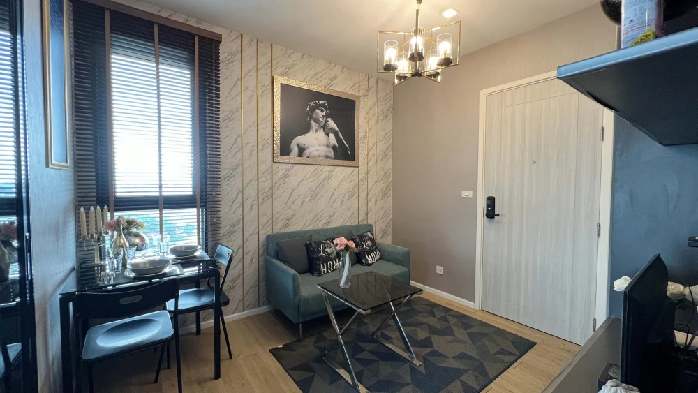 For rent: Notting Hill Laem Chabang-Sriracha, beautifully decorated room, energy-saving electrical appliances, must book now.
