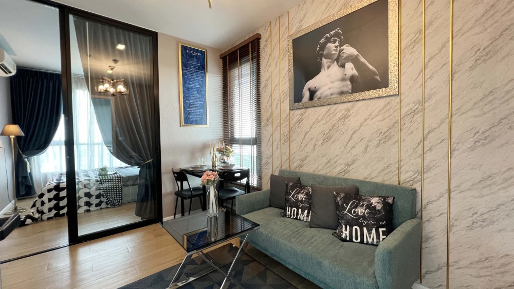 For rent: Notting Hill Laem Chabang-Sriracha, beautifully decorated room, energy-saving electrical appliances, must book now.