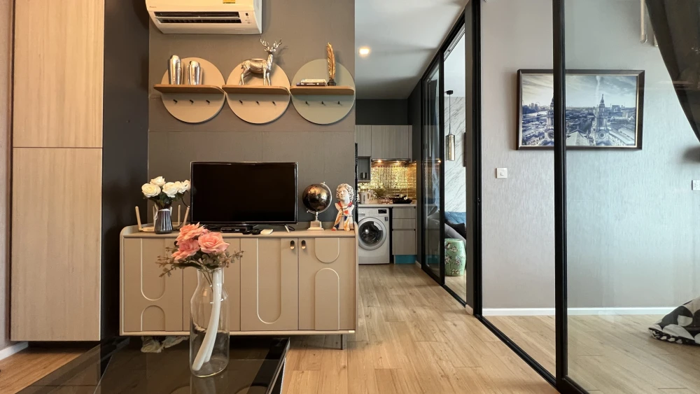 For rent: Notting Hill Laem Chabang-Sriracha, beautifully decorated room, energy-saving electrical appliances, must book now.