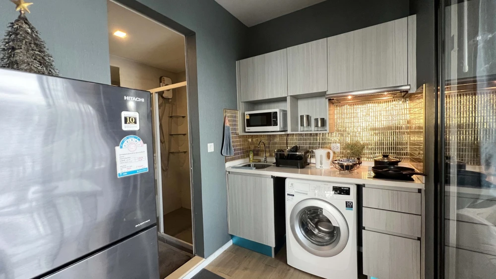 For rent: Notting Hill Laem Chabang-Sriracha, beautifully decorated room, energy-saving electrical appliances, must book now.