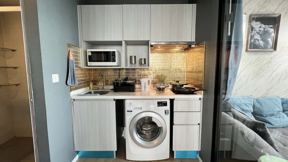 For rent: Notting Hill Laem Chabang-Sriracha, beautifully decorated room, energy-saving electrical appliances, must book now.