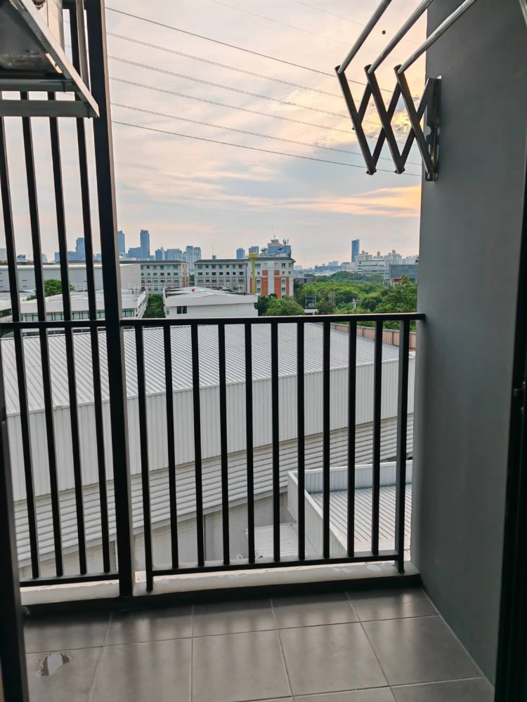 For rent: Niche Mono Rama 9, room size 26 sq m, 7th floor, wallpaper, full electrical appliances, book now.