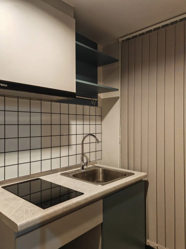 For rent: Niche Mono Rama 9, room size 26 sq m, 7th floor, wallpaper, full electrical appliances, book now.