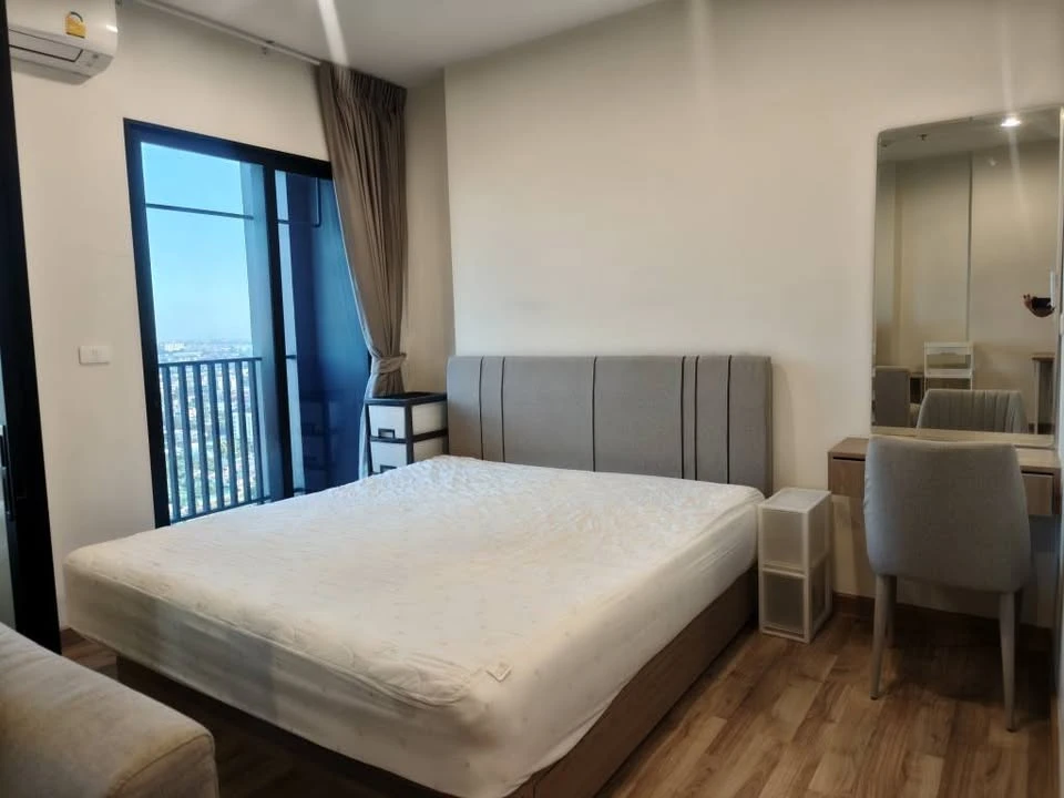 For rent: Niche Mono Sukhumvit-Bearing, spacious and comfortable room, fully furnished, high floor, reserve now before it's too late+++