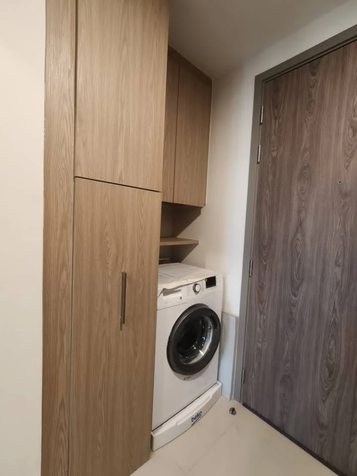 For rent: Niche Mono Sukhumvit-Bearing, spacious and comfortable room, fully furnished, high floor, reserve now before it's too late+++