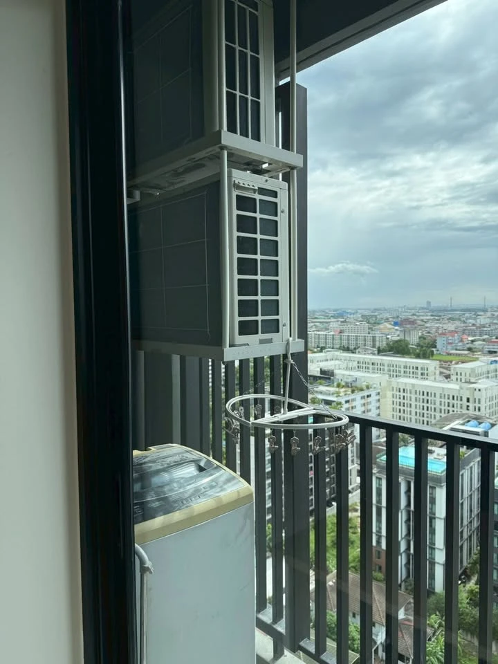 For rent: Niche Mono Sukhumvit-Bearing. Beautifully decorated, fully furnished, and equipped with all appliances. Ready to move in.
