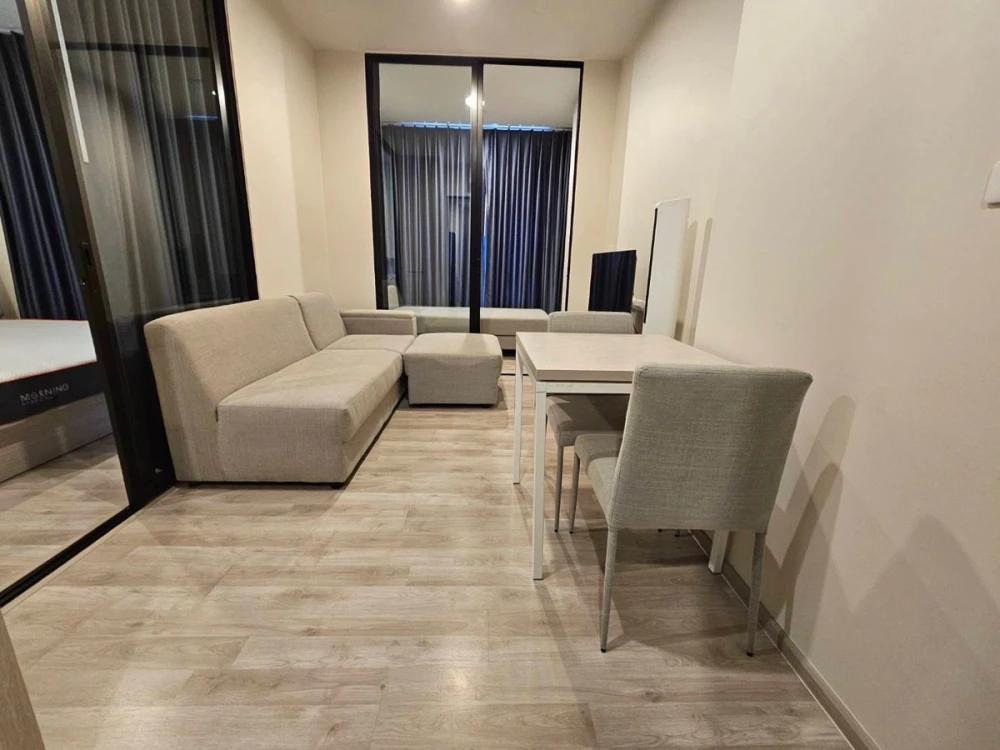 For rent: Niche Mono Mega Space Bangna, corner room, not crowded, very private, complete with electrical appliances, urgent