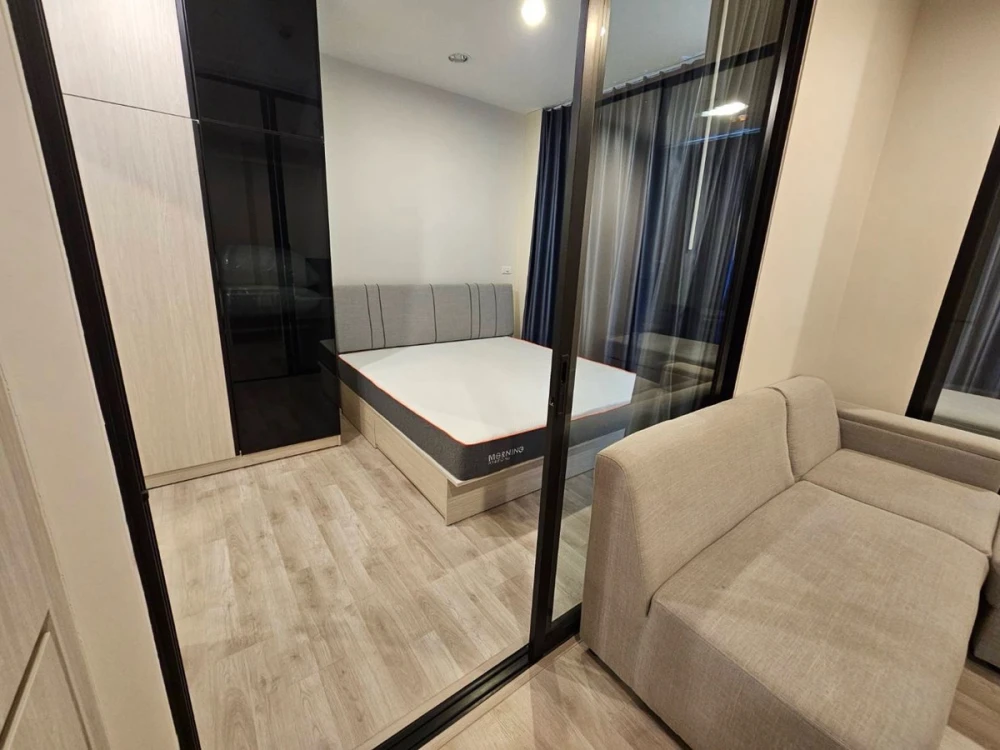 For rent: Niche Mono Mega Space Bangna, corner room, not crowded, very private, complete with electrical appliances, urgent