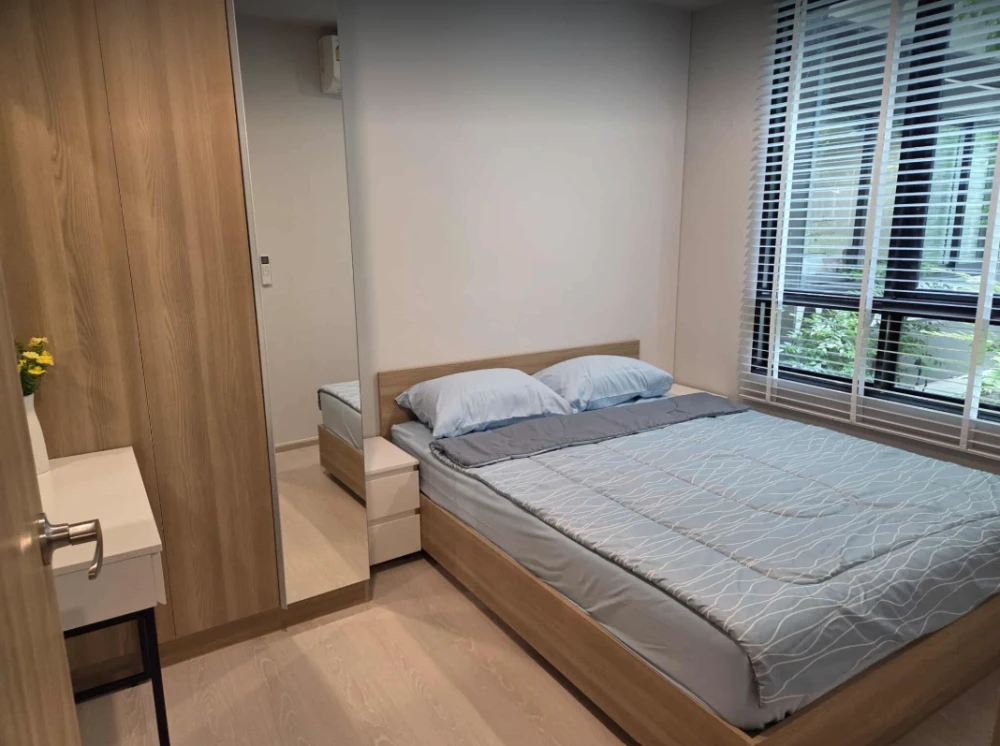 For rent!! New Connext Condo Don Mueang, 1st floor, swimming pool view, beautiful room, fully furnished, bring your bags and move in!!