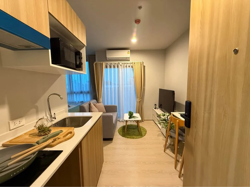 For rent: New Connex Condo Don Mueang, ready to move in, fully furnished, just bring your bags+++