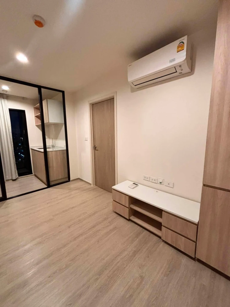 For rent: New Sea Square Suan Luang Station, city view, fully furnished, appliances included. Just bring your belongings and move in.
