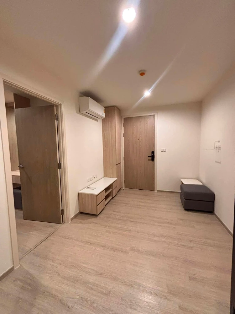 For rent: New Sea Square Suan Luang Station, city view, fully furnished, appliances included. Just bring your belongings and move in.