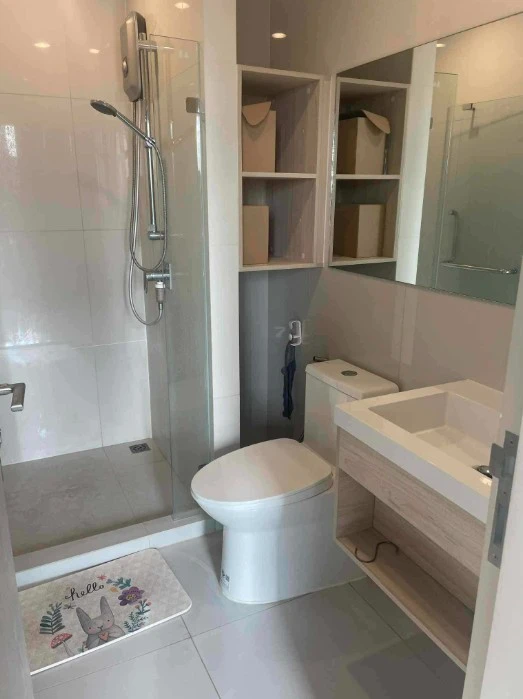 For rent: New Noble Ratchada-Ladprao, fully furnished, built-in furniture throughout the room. If you don't reserve, you'll miss out!