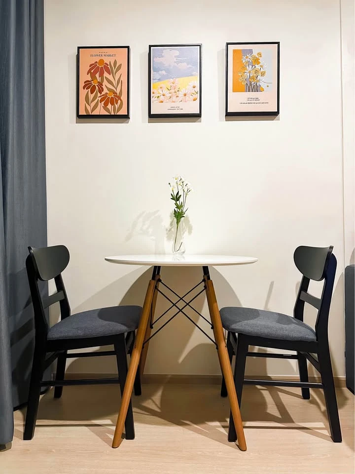 For rent: New Noble Ratchada-Ladprao, corner room, beautiful view, open, no buildings blocking, comfortable at all times, private, modern and extremel