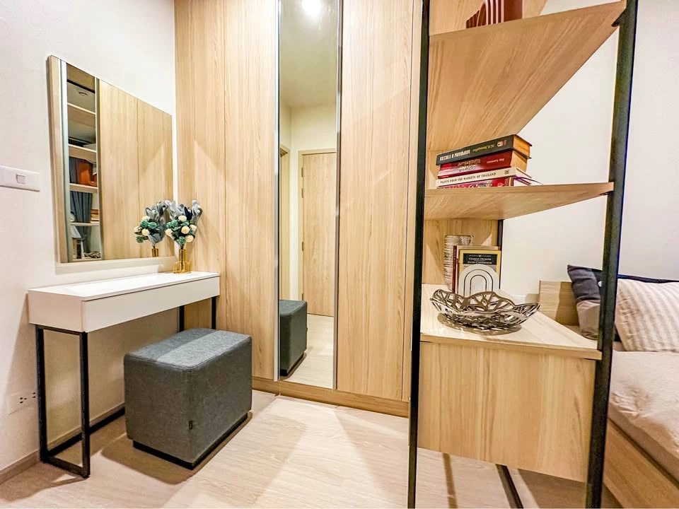 For rent: New Noble Ratchada-Ladprao, corner room, beautiful view, open, no buildings blocking, comfortable at all times, private, modern and extremel