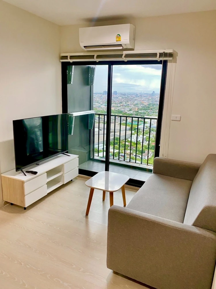 For rent: New Noble Srinakarin-Lasalle, ready to move in, 41st floor, good view, if you don't book, you'll regret it later.