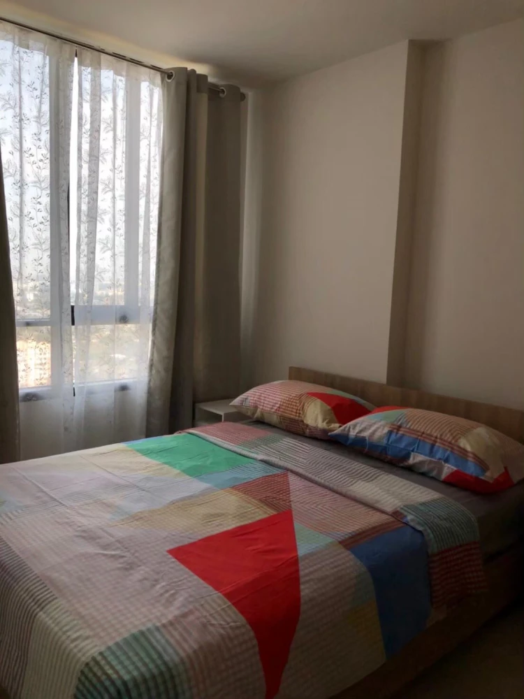 For rent: Nue Noble Chaengwattana, great location, very convenient to travel, room on a high floor, cool breeze, don't miss it.