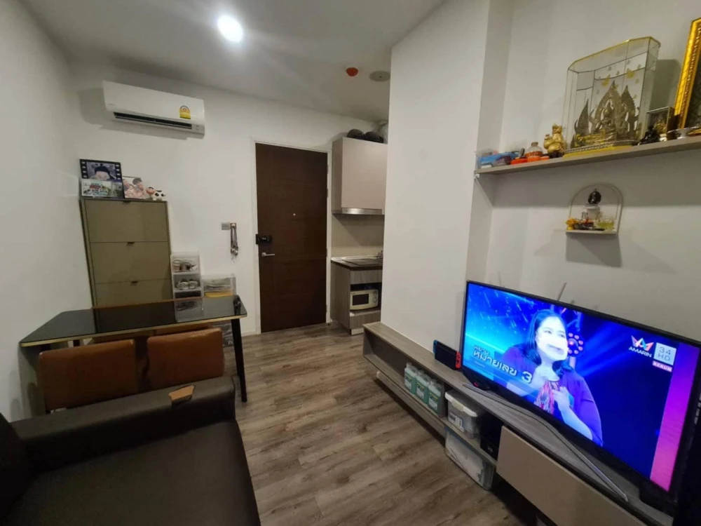 For rent: Brown Condo Ratchada 32, fully furnished, nice to live in, book now, hurry!