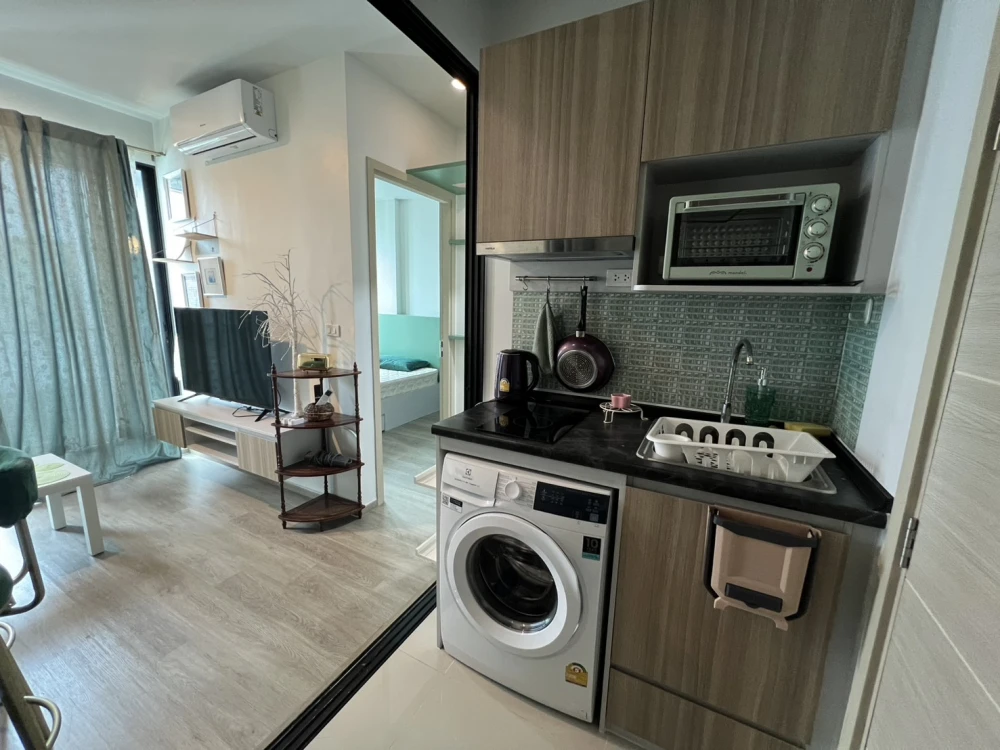 For rent Brixton Pet and Play Sukhumvit 107, fully furnished and electrical appliances, don't miss it.