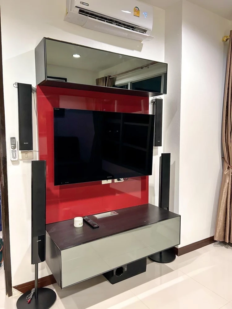 House for rent in the middle of Bangkok, Siam-Pathumwan, spacious room, clean, airy, fully decorated, complete with electrical appliances, must book.