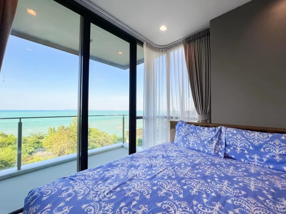 For rent: Baan Plai Had, 5th floor, beautiful sea view, near Wong Amat Beach and Sanctuary of Truth, don't miss it.