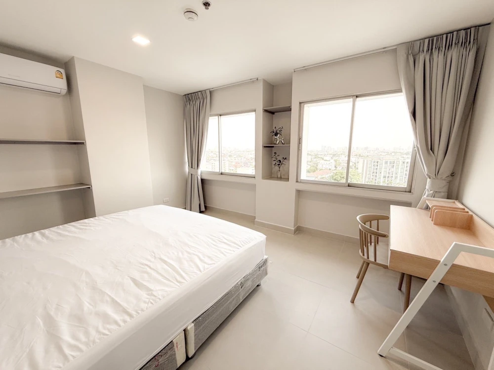 For rent: P. Thana Tower, 2 bedrooms, 1 bathroom, clean, airy, very comfortable. Hurry and reserve now!