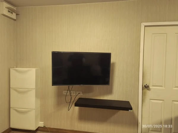 For rent: Plum Condo Phahon Yothin, ready to move in, affordable price, fully furnished + electrical appliances, book now, don't miss out!!!