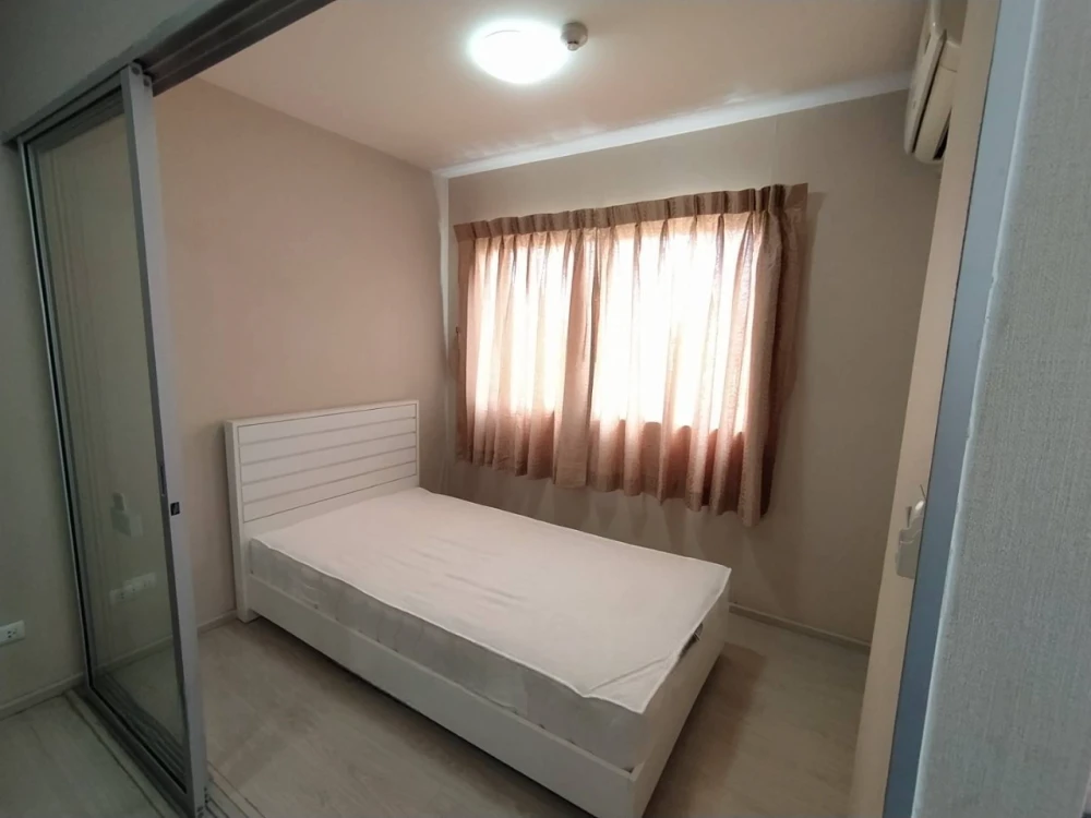 For rent: Plum Condo Park Rangsit Phase 1, 7th floor, corner room, open space view, private, fully equipped, has washing machine. This type must be re