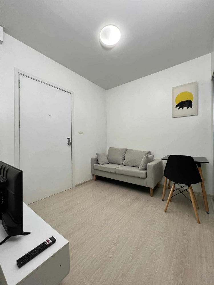 For rent: Plum Condo Park Rangsit Phase 1, Building D, 4th floor, fully furnished, reserve now.