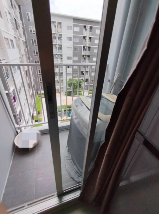 For rent: Plum Condo Park Rangsit Phase 2, Building A, 6th floor, swimming pool view, fully furnished, has washing machine. Must reserve this type.