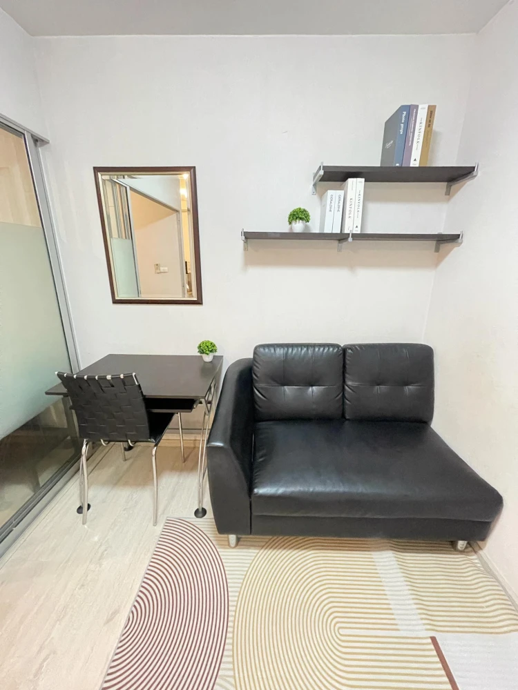 For rent: Plum Condo Park Rangsit Phase 2, beautiful room, as advertised, Building D, 8th floor, full electrical appliances and furniture, don't miss